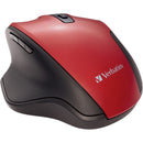 Verbatim Silent Wireless Blue LED Mouse (Red)