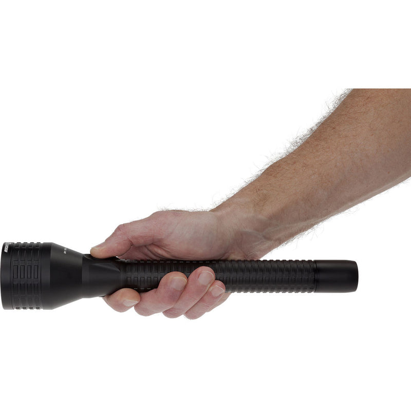 Nightstick NSR-9746XL Metal Full-Size Rechargeable Flashlight with AC & DC Adapters and Charging Dock