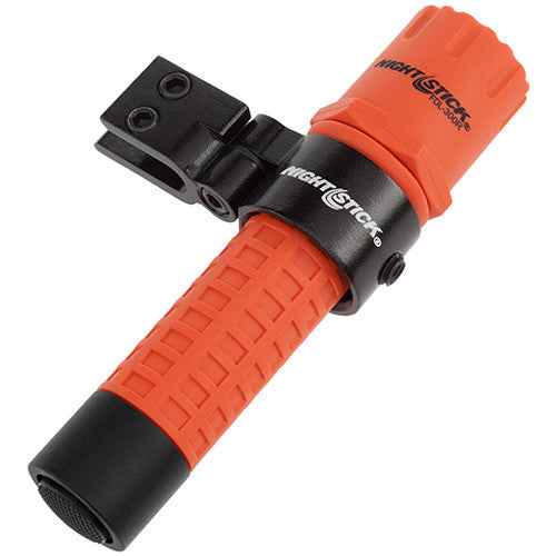 Nightstick FDL-300R-K01 Tactical LED Fire Flashlight with Helmet Mount (Red)