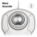 Kensington Orbit Trackball with Scroll Ring (White, Sustainable Packaging)