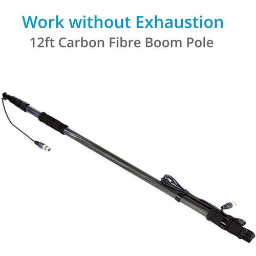 Proaim Carbon Fiber Boompole with XLR Cable (12')
