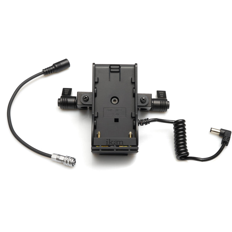 ikan Stratus Power Kit with Dual 15mm Rod Clamps for BMPCC 4K/6K (L-Series)