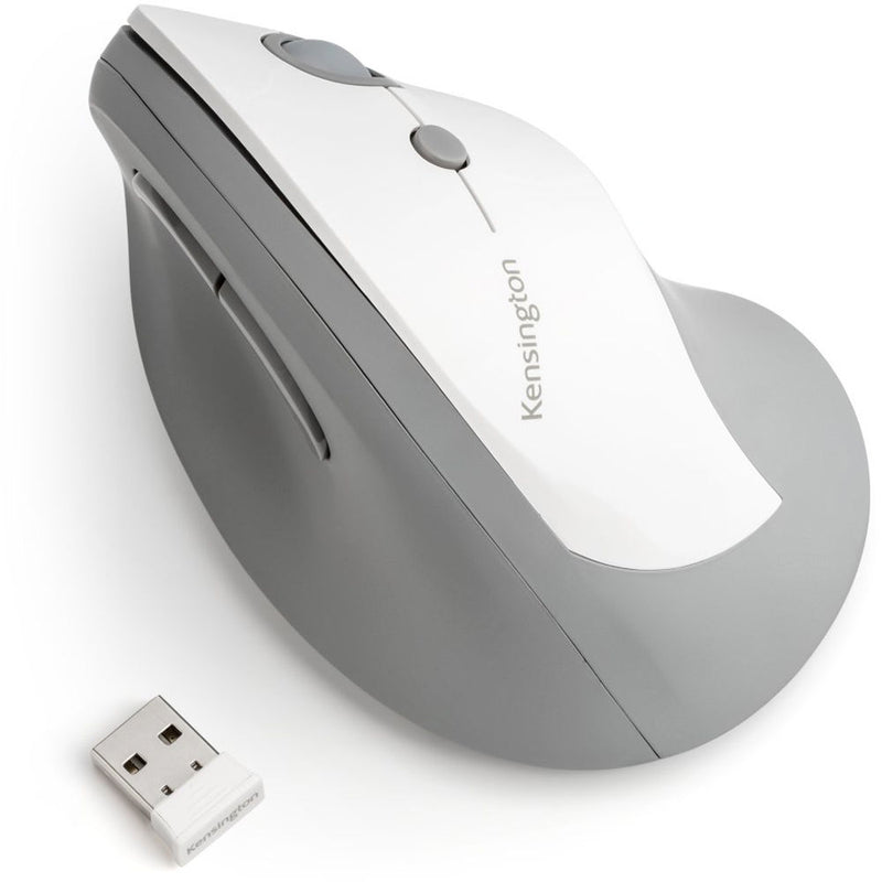 Kensington Pro Fit Ergo Vertical Wireless Mouse (Gray)