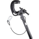 Kupo Lightweight Telescopic Hanger with 5/8" Baby Stud (Long, Black)