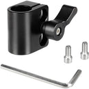CAMVATE 15mm Rod Clamp with 1/4"-20 Threaded Mounting Holes