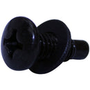 ProX Pack of 100 Rack Screws with Washers (Black)