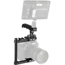 CAMVATE Universal Camera Cage with Top Handle (Left Side Open)