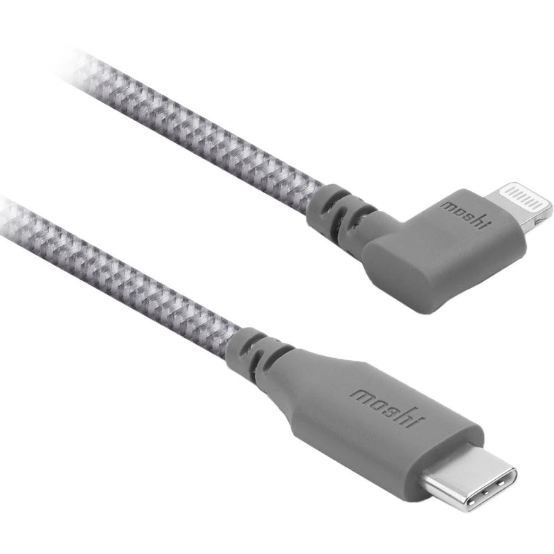 Moshi Integra USB Type-C to Right-Angle Lightning Cable (5')