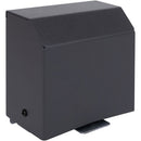 FSR High-Profile Wall Feed Box for Smart-Way Floor Raceway (Slate Gray)