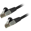 Comprehensive Cat 6 Snagless Shielded Ethernet Cable (10', Black)