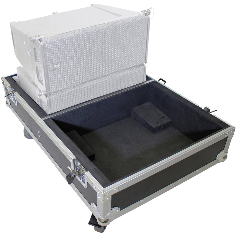 ProX Flight Case for 4 RCF HDL6-A Speakers
