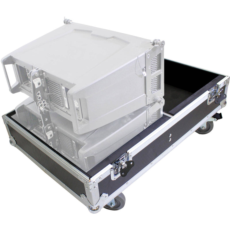 ProX Flight Case for 4 RCF HDL6-A Speakers