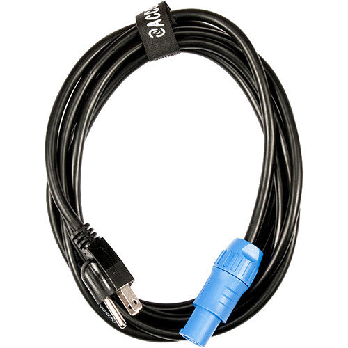 American DJ Locking Power Cable to Edison Cable, 10'