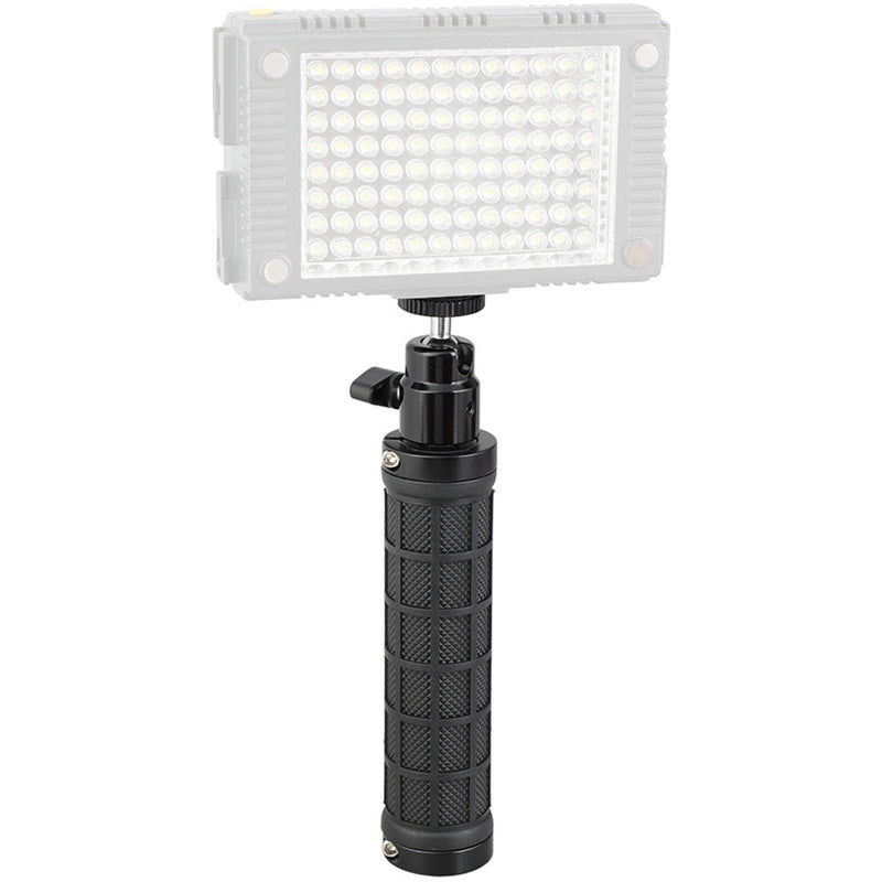 CAMVATE Rubber Handle Grip with 1/4"-20 Mini Ball Head (Black)