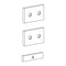 Ergotron Track Mount Bracket Kit for Universal CPU Holders