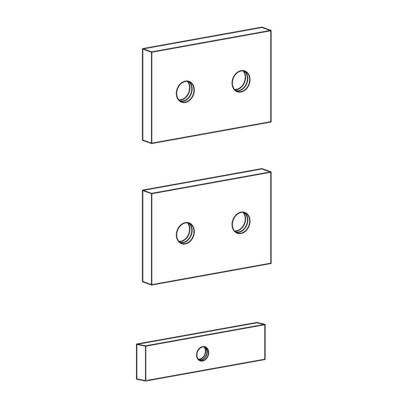 Ergotron Track Mount Bracket Kit for Universal CPU Holders