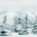Click Props Backdrops Winter Watercolor Backdrop (5 x 5')