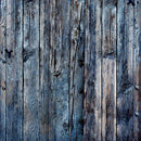 Click Props Backdrops Wood Vertical Blue Backdrop (5 x 5')