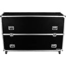 Odyssey Dual 75" Flat-Screen Monitor Case with Casters