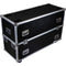 Odyssey Dual 50 to 58" Flat-Screen Monitor Case with Casters