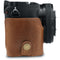 MegaGear Ever Ready Genuine Leather Case for Alpha a6400, a6100 with 16-50mm (Brown)