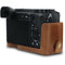 MegaGear Ever Ready Genuine Leather Case for Alpha a6400, a6100 with 16-50mm (Brown)