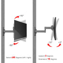 SIIG Articulating LCD/TV Monitor Wall Mount