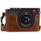 MegaGear Leica Q2 Ever Ready Genuine Leather Camera Half Case (Brown)