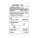 ALZO Frosted Quartz Halogen Replacement Photo Light Bulb (250W/117V, 4-Pack)