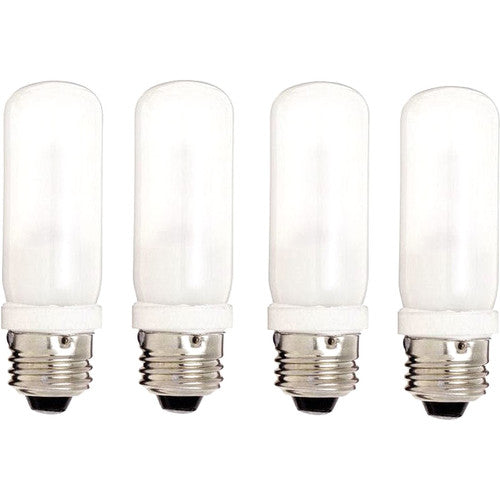 ALZO Frosted Quartz Halogen Replacement Photo Light Bulb (250W/117V, 4-Pack)