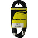 Pro Co Sound StageMASTER XLR Male to XLR Female Microphone Cable (15')