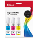 Canon PIXMA G6020 Wireless MegaTank All-in-One Printer with GI-20 Ink Bottle Kit
