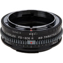 FotodioX Vizelex Cine ND Throttle Lens Mount Adapter for Canon FD or FL-Mount Lens to Canon RF-Mount Camera