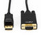 Rocstor DisplayPort Male to VGA Male Cable (6')