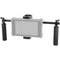 CAMVATE Monitor Cage Kit with Rubber Handgrips and Light Stand Receiver