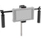 CAMVATE Monitor Cage Kit with Rubber Handgrips and Light Stand Receiver