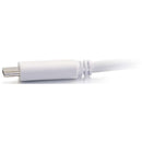 C2G USB Type-C to DisplayPort Adapter Cable (White, 12')