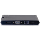 C2G USB Type-C Compact Travel Docking Station with Power Delivery