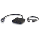 C2G DisplayPort 1.2 to Dual HDMI MST 4K Display Hub