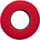 Bluestar Round Ultra Small Viewfinder Eyecushion (Fleece, Red)
