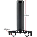 Niceyrig Handle with 15mm Rod Clamp for DSLR Camera Support System