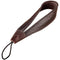 Oberwerth Isar Padded Rhubarb Leather Camera Wrist Strap (Dark Brown)