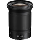 Nikon NIKKOR Z 20mm f/1.8 S Lens (Nikon Z) with UV Filter Kit