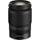 Nikon NIKKOR Z 24-200mm f/4-6.3 VR Lens with UV Filter Kit