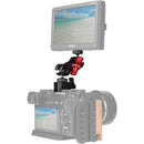 Niceyrig Ball Head Monitor Mount with QR NATO Clamp and 1/4"-20 Screw