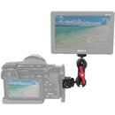 Niceyrig Ball Head Monitor Mount with QR NATO Clamp and 1/4"-20 Screw
