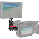 Niceyrig Ball Head Monitor Mount with QR NATO Clamp and 1/4"-20 Screw