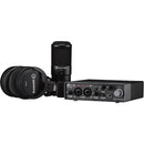 Steinberg UR22C Recording Pack with 2x2 USB Gen 3.1 Audio Interface, Headphones & Studio Mic