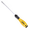 WIHA 08179 Screwdriver, Slotted, 2.5 mm Tip, 75 mm Blade Length, 179 mm Overall Length, SoftFinish Series
