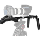Niceyrig Dual-Grip Shoulder Support Rig (Leather Handles)